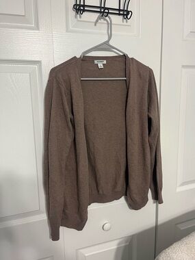 Old Navy Brown Open-Front Women's Cardigan